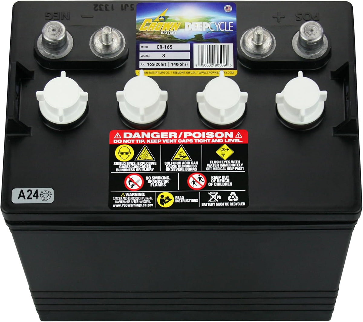 8V Deep-Cycle Flooded Battery P21366
