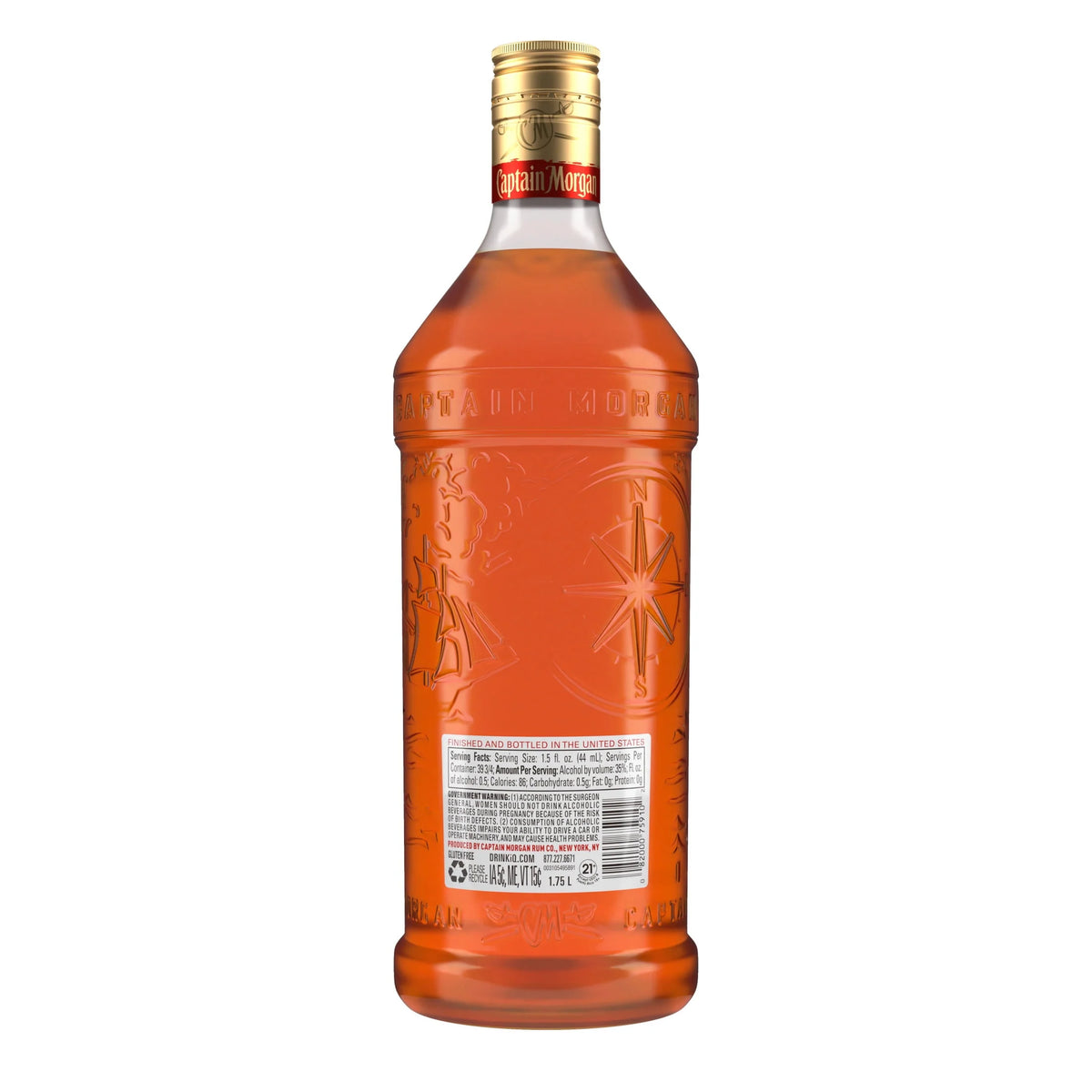 Original Spiced Rum, 750 mL, 35% ABV A212227