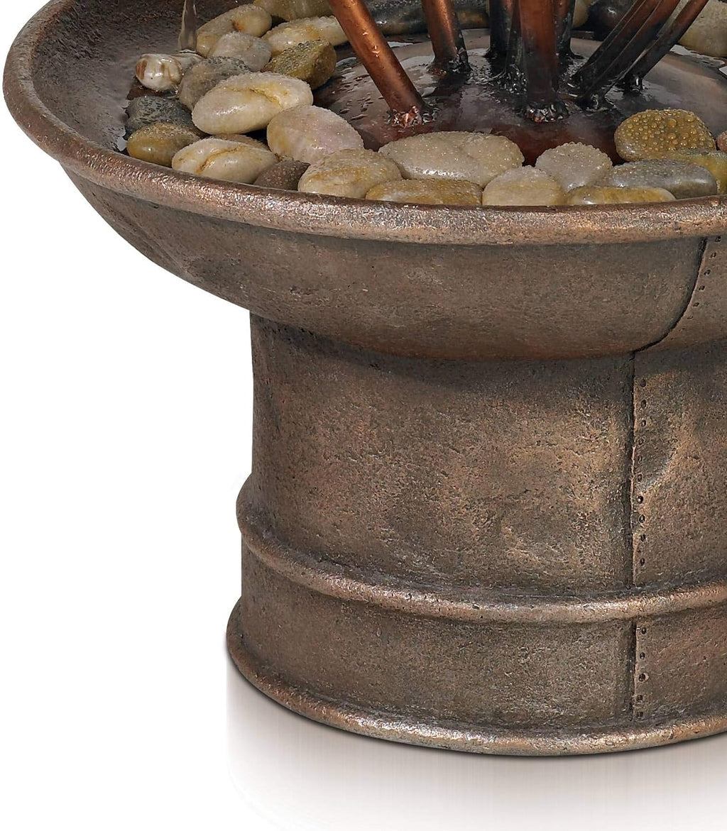 Outdoor Floor Fountain 33 High Cascading M425278