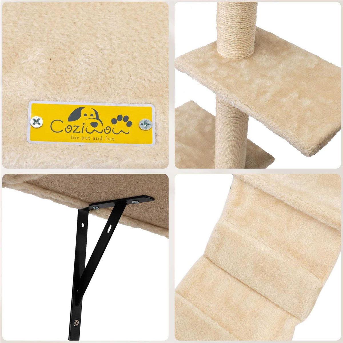 Wall Mounted Shelves Set Cat Tree P45502
