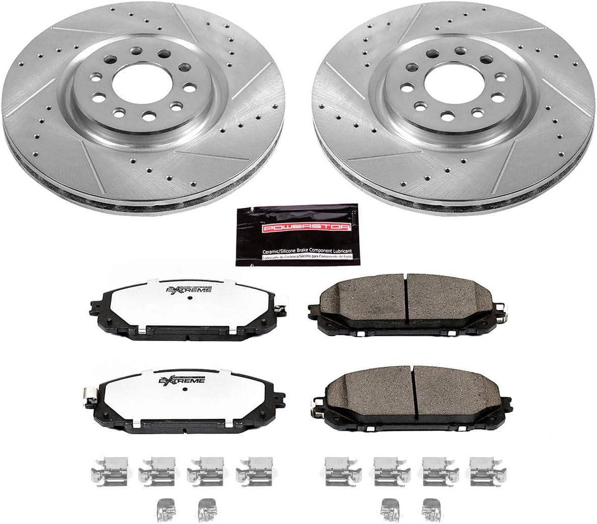 Front Z36 Truck & Tow Carbon Fiber Ceramic Brake Kit S89750