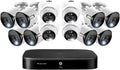 16-Channel 4K UHD DVR Surveillance System with 3TB and 12 4K UHD Cameras H264292