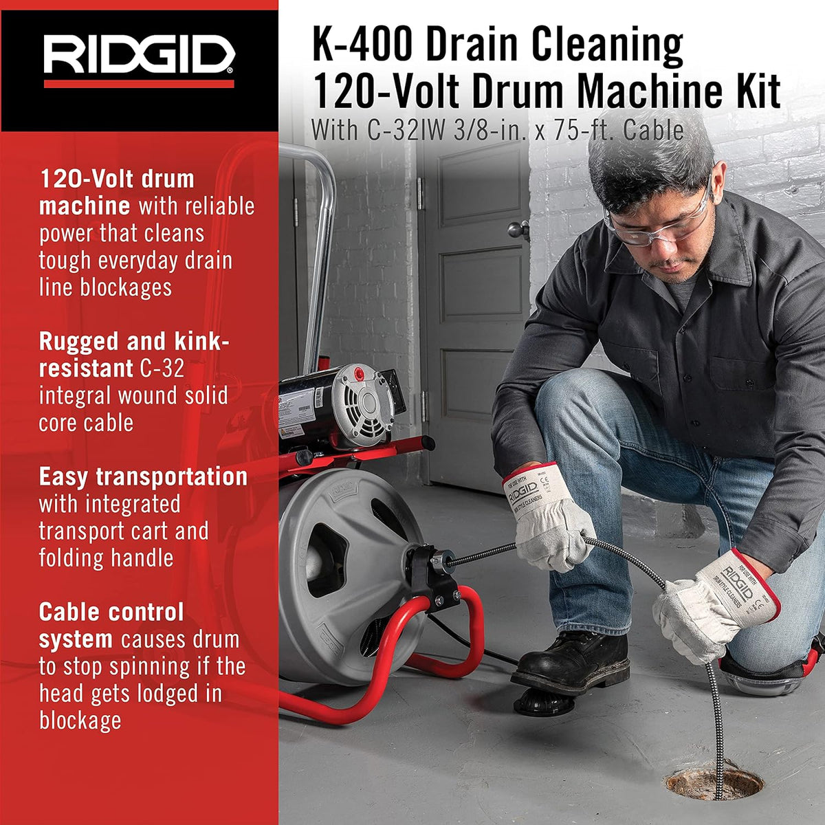 Grey Drain Cleaner K1890