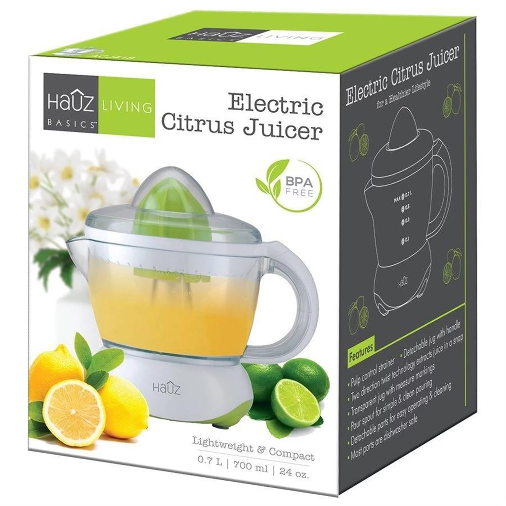 White Electric Citrus Juicer 700ml Q501173