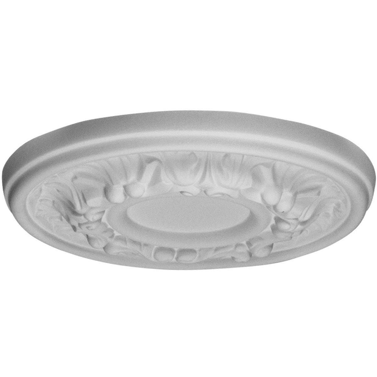 Hand-Painted Black Ceiling Medallion Q15298