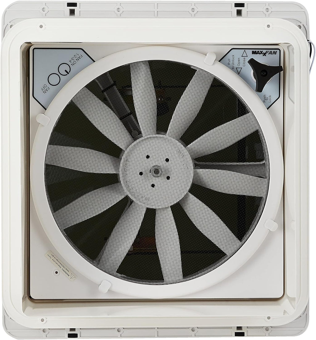 Smoke Roof Top Fan with Mounting Tabs O146330