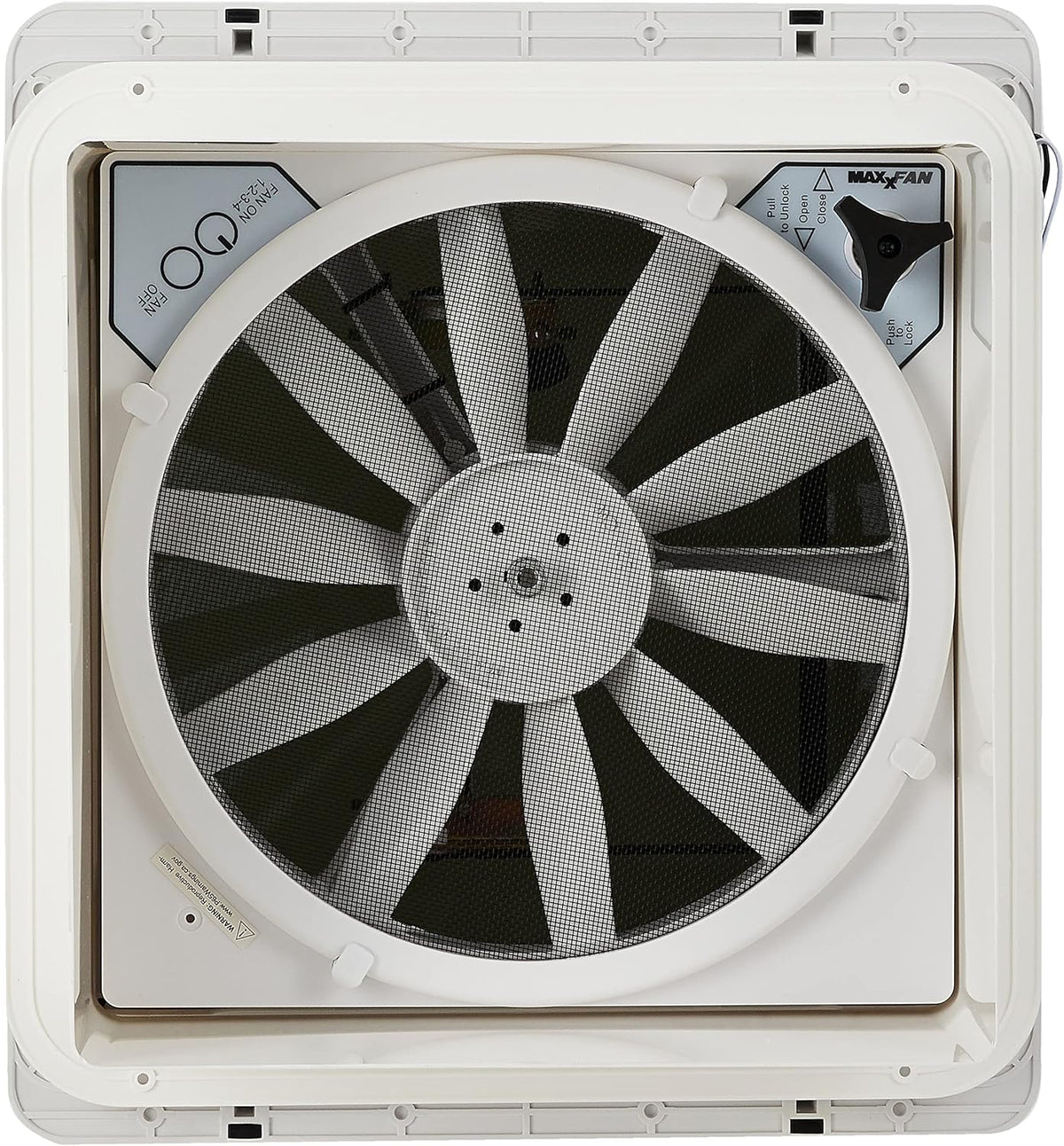 Smoke Roof Top Fan with Mounting Tabs O146330
