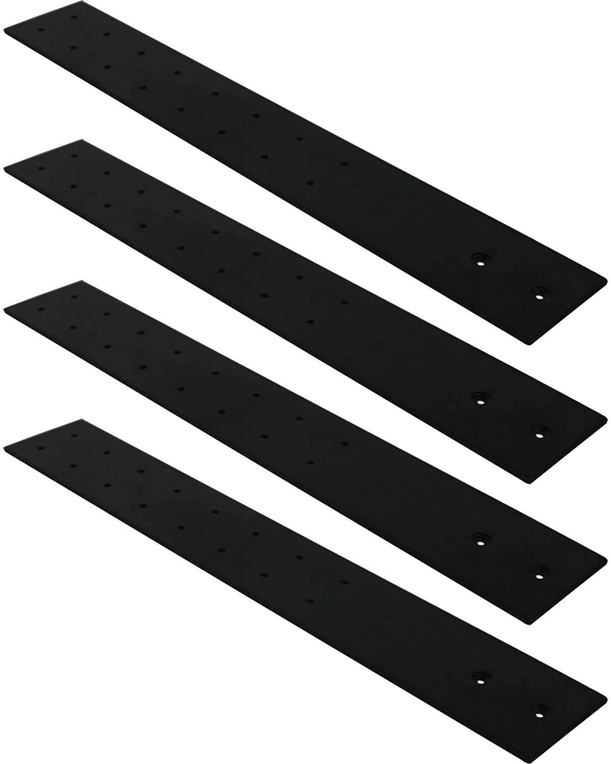 Black 4-Pack 3-1/2-inches x 24-Inches T934822