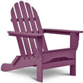 Lilac Plastic Adirondack Chair X344