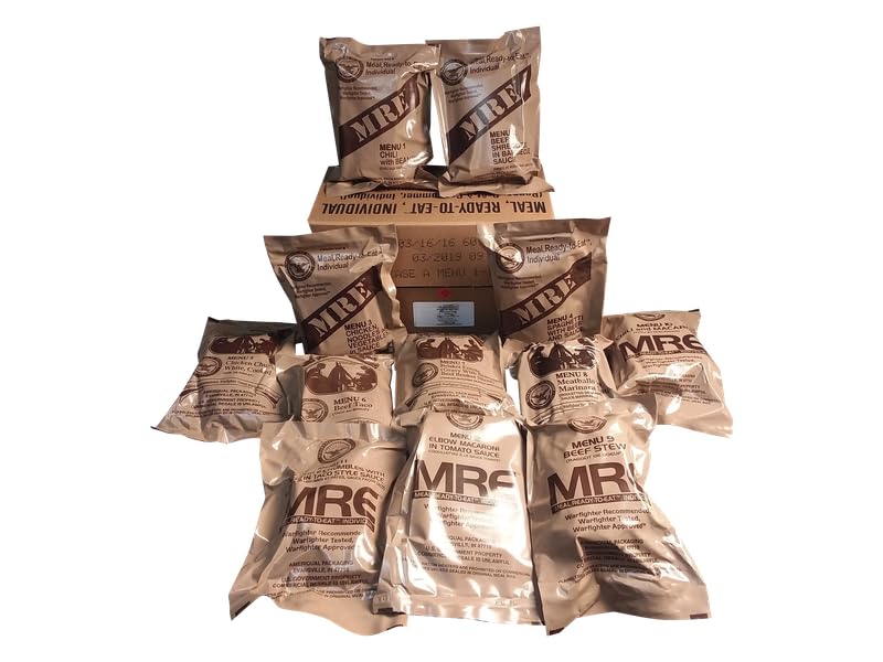 MRE Meals Ready to Eat case 2025, 2026 inspection J783