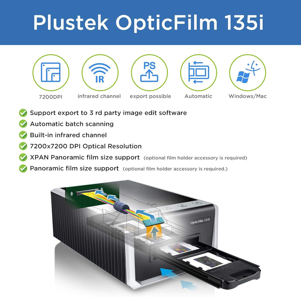 Automatic Film & Slide Scanner, 7200 dpi F161