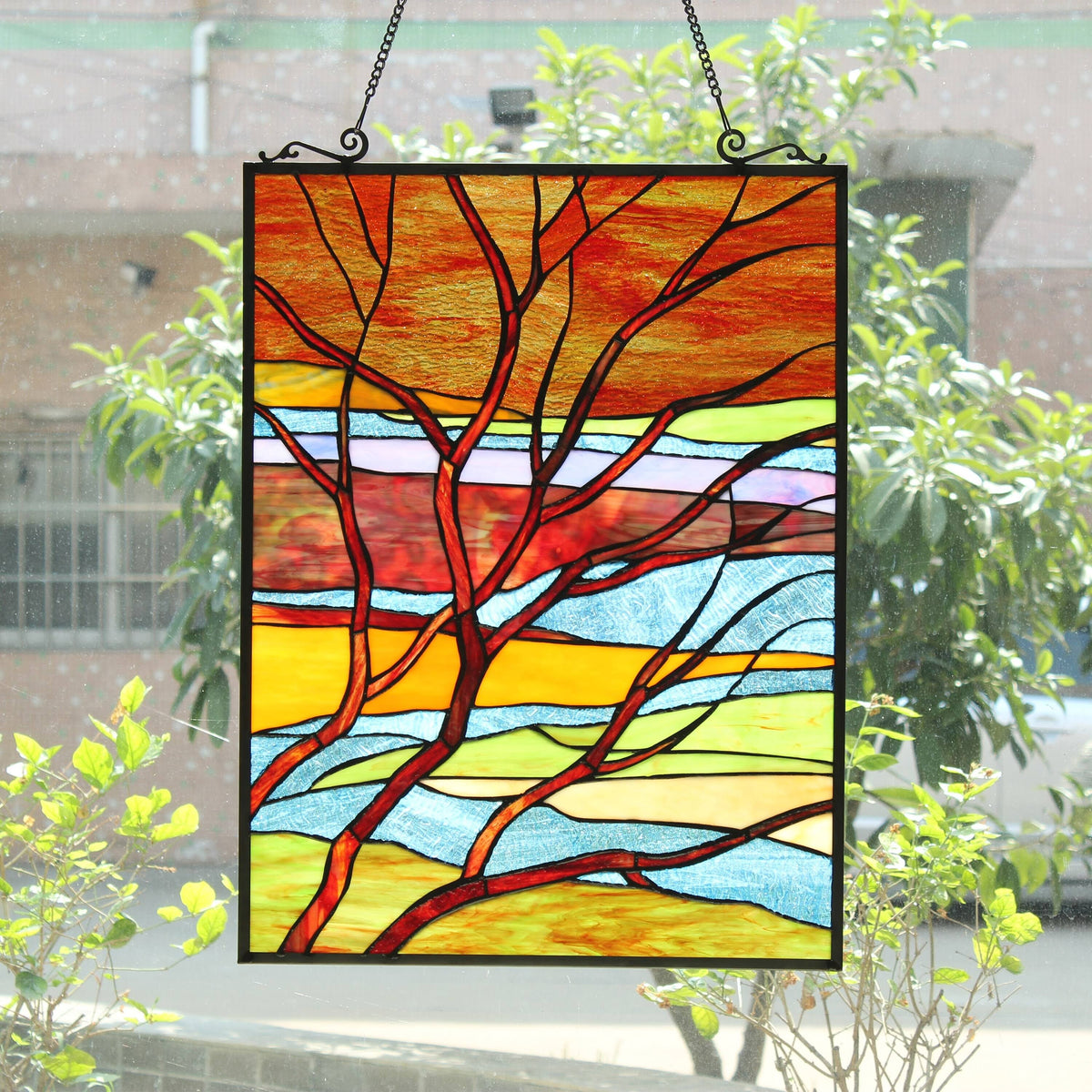 Multi-Color Window Panel Suncatcher A50635