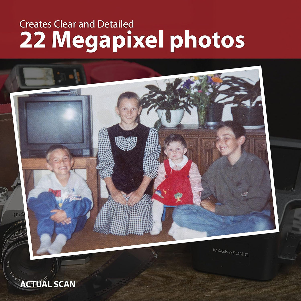 22MP Film Scanner with 5 Display & HDMI L16394