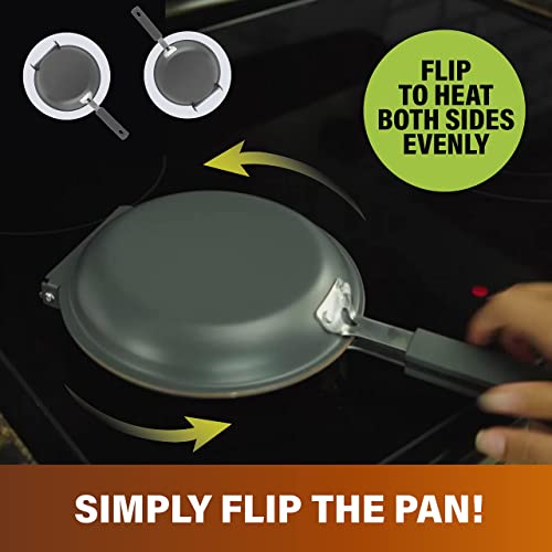 6 Quart Nonstick Copper Casserole Chef’s Pan & Stock Pot 4 Piece Set S66717