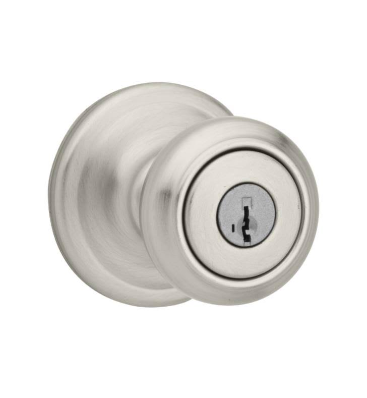 Brass Gold Keyed Entry Door Knobset C96908
