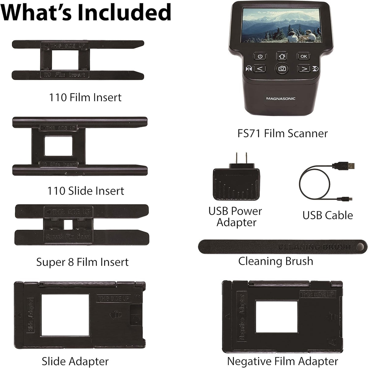 22MP Film Scanner with 5 Display & HDMI L16394