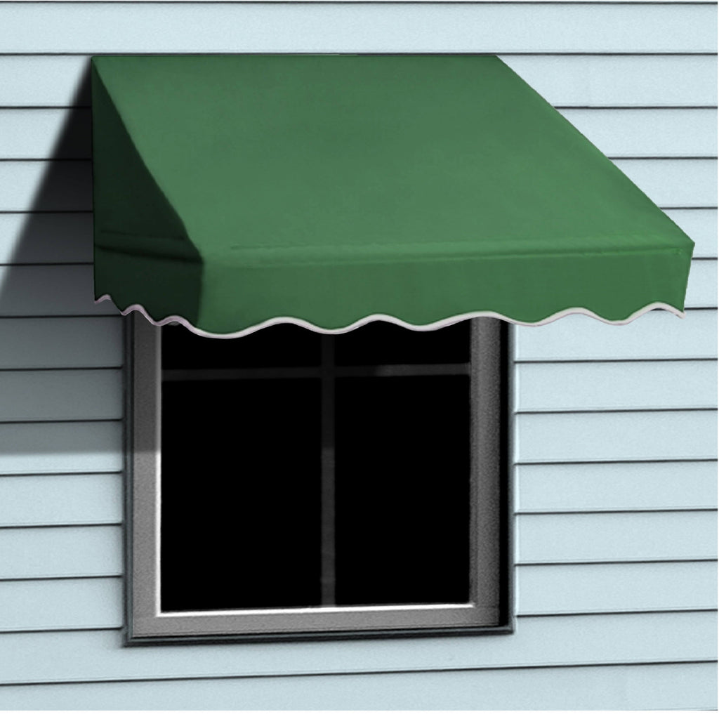 Window Canopy Awning 6 x 2 Feet Green N984