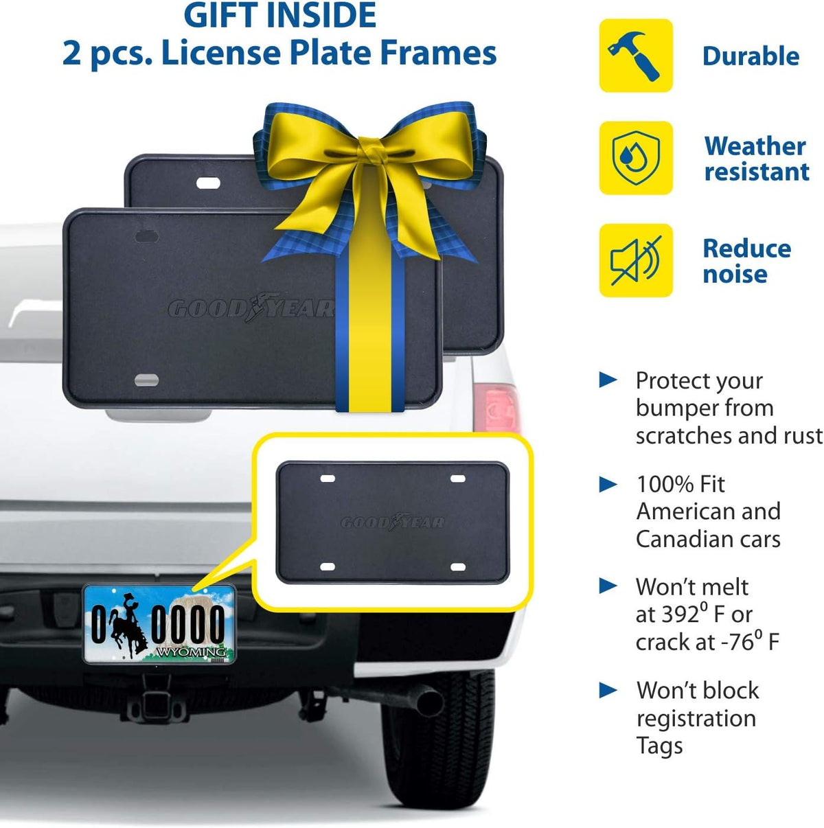 Shatterproof in-Channel Window Deflectors 4 pcs F4801