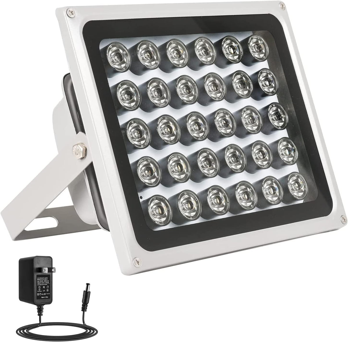 IR Illuminator 850nm 30-LEDs Waterproof Metal Housing Q79651