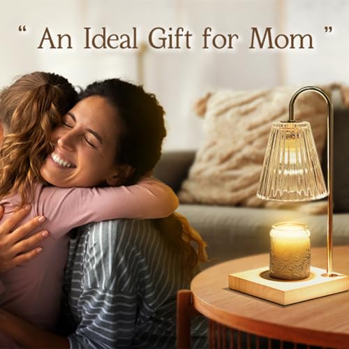 Dimmable Electric Candle Warmer Lamp with 2 Bulbs Q945887