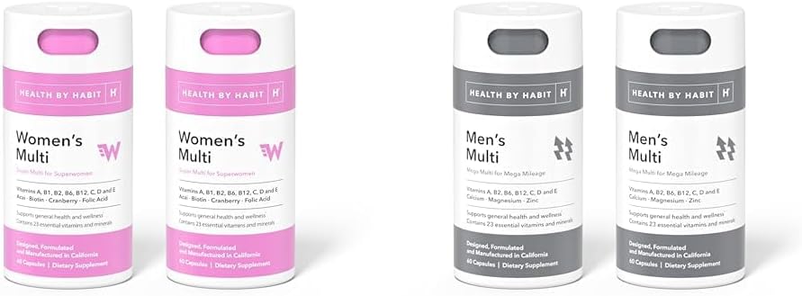 2 Packs 120 Capsules Multi Vitamin Supplement A673991