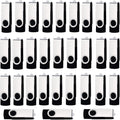 100 Pack 8GB USB Flash Drive I632