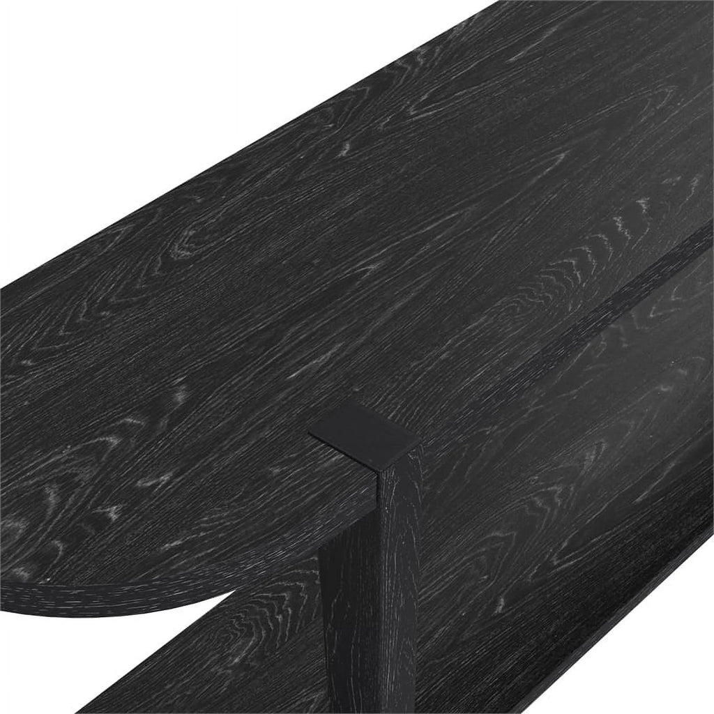 Black Wood Console Table M812