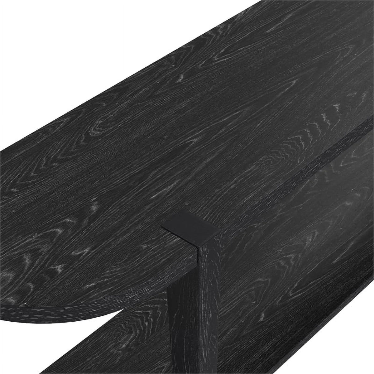 Black Wood Console Table M812