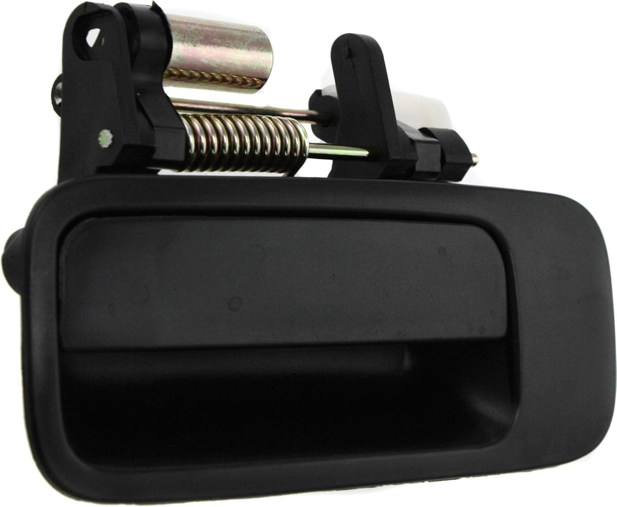 Front and Rear Exterior Door Handle Set of 4 Smooth Black L365698