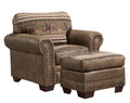 Wild Horses Arm Chair with Matching Ottoman L758840