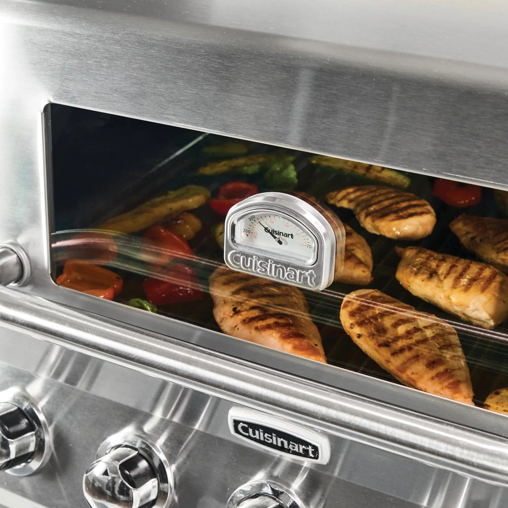 Five-Burner Propane Gas Grill with Side Burner B533380