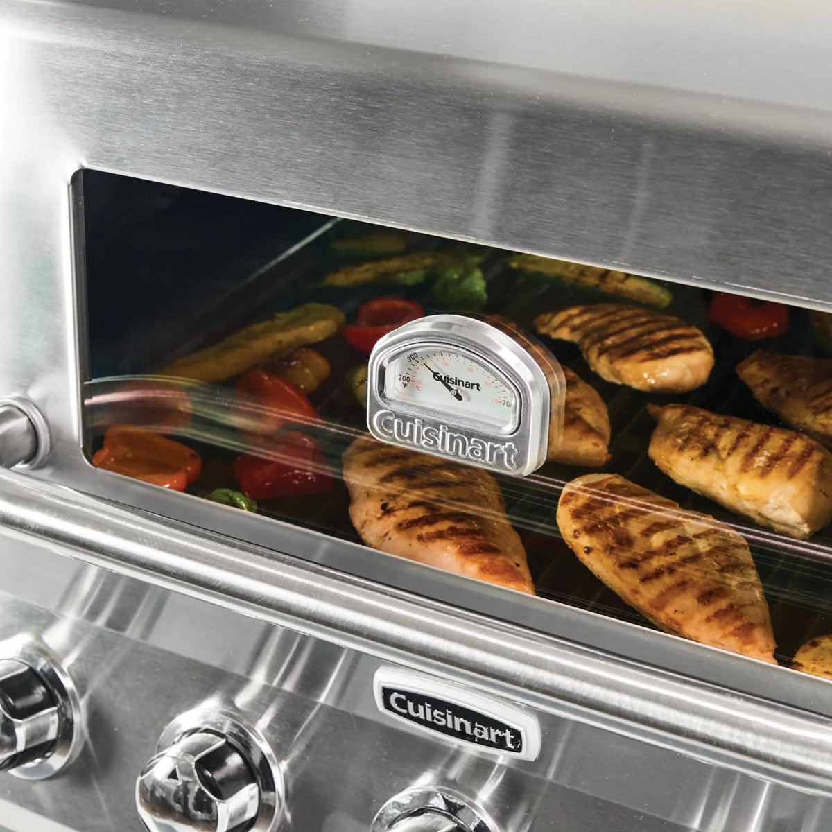 Five-Burner Propane Gas Grill with Side Burner B533380