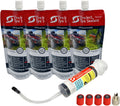 5-in-1 Flat Tire Protection Kit with Sealant Injector, Pack of 2 Q5830