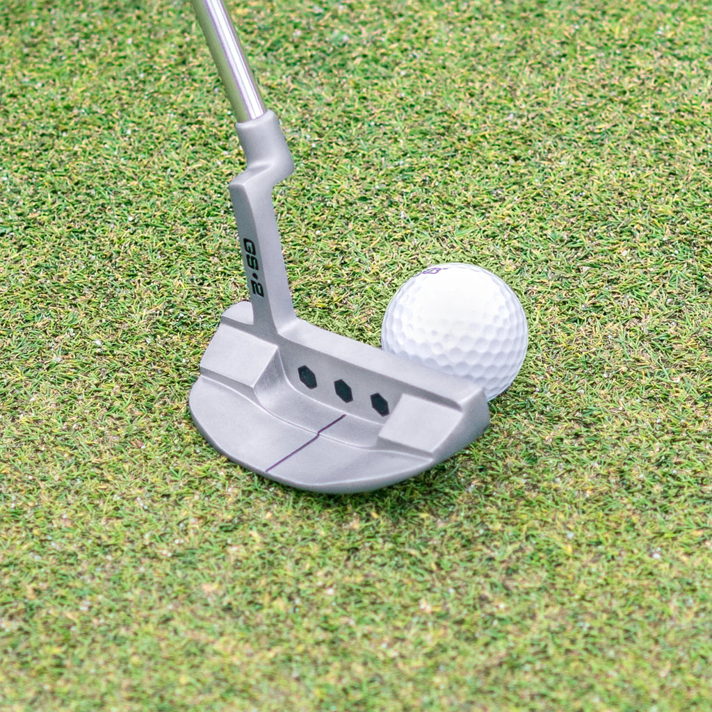 34" Right-Handed Mallet Putter with Pistol Grip and Milled Face A782