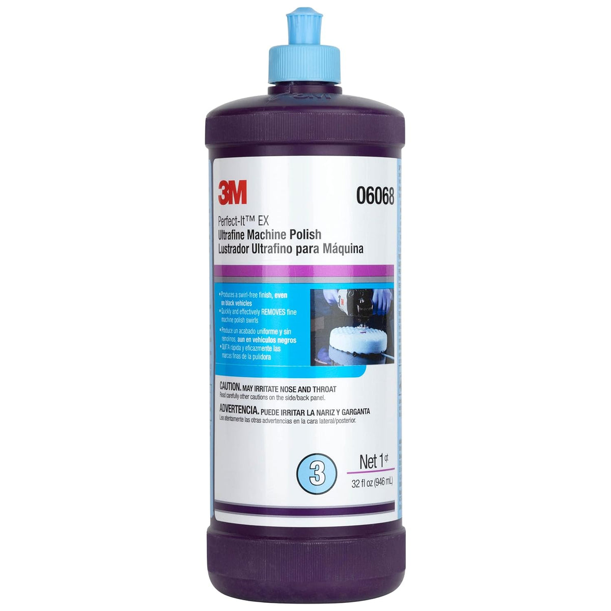 3M Rubbing Compound, Machine Polish, Ultrafine Polish Buffing And Polishing Kit Y64718