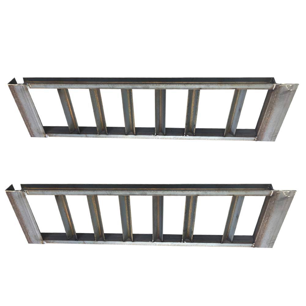 Heavy Duty Steel Loading Ramps - 10000lb Capacity - 4x22 Channel R30793