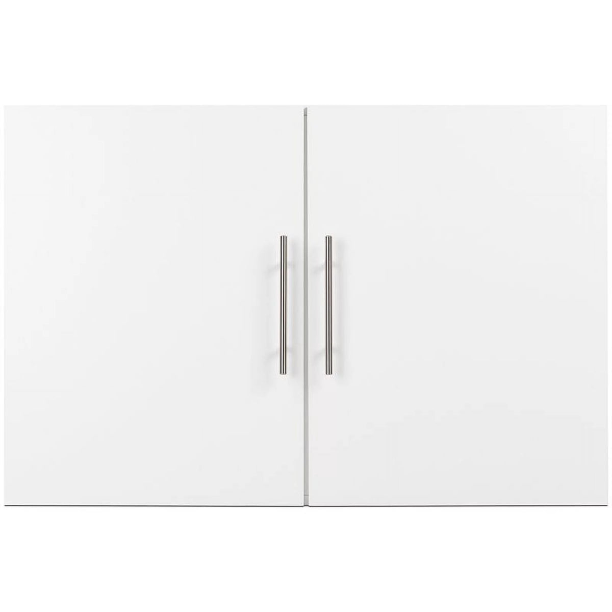 2 Piece 36" Height Wall Mounted Garage Cabinet Set in White A43233