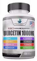 Quercetin 1000mg Magnesium 120 Capsules H46760