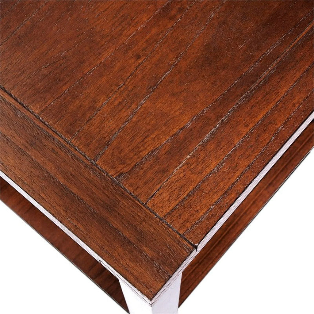 Cherry Wood 1-Shelf Console Table H673