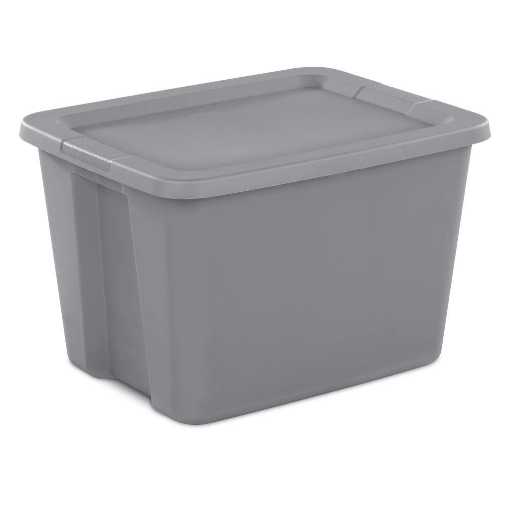 18 Gallon Plastic Tote Box, Set of 8 D9914