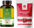 Neem Turmeric Capsules with Amla and Pomegranate Juice Powder 227g I5160