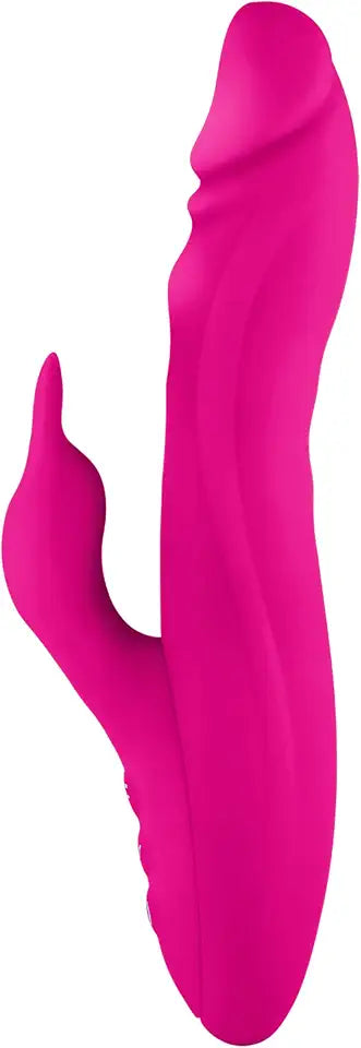 Rotating Rabbit Vibrator 7 Speeds 360 Degree Rotation Pink P977