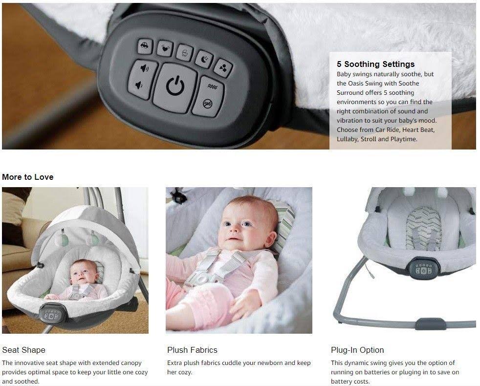 Azure Baby Swing Z158