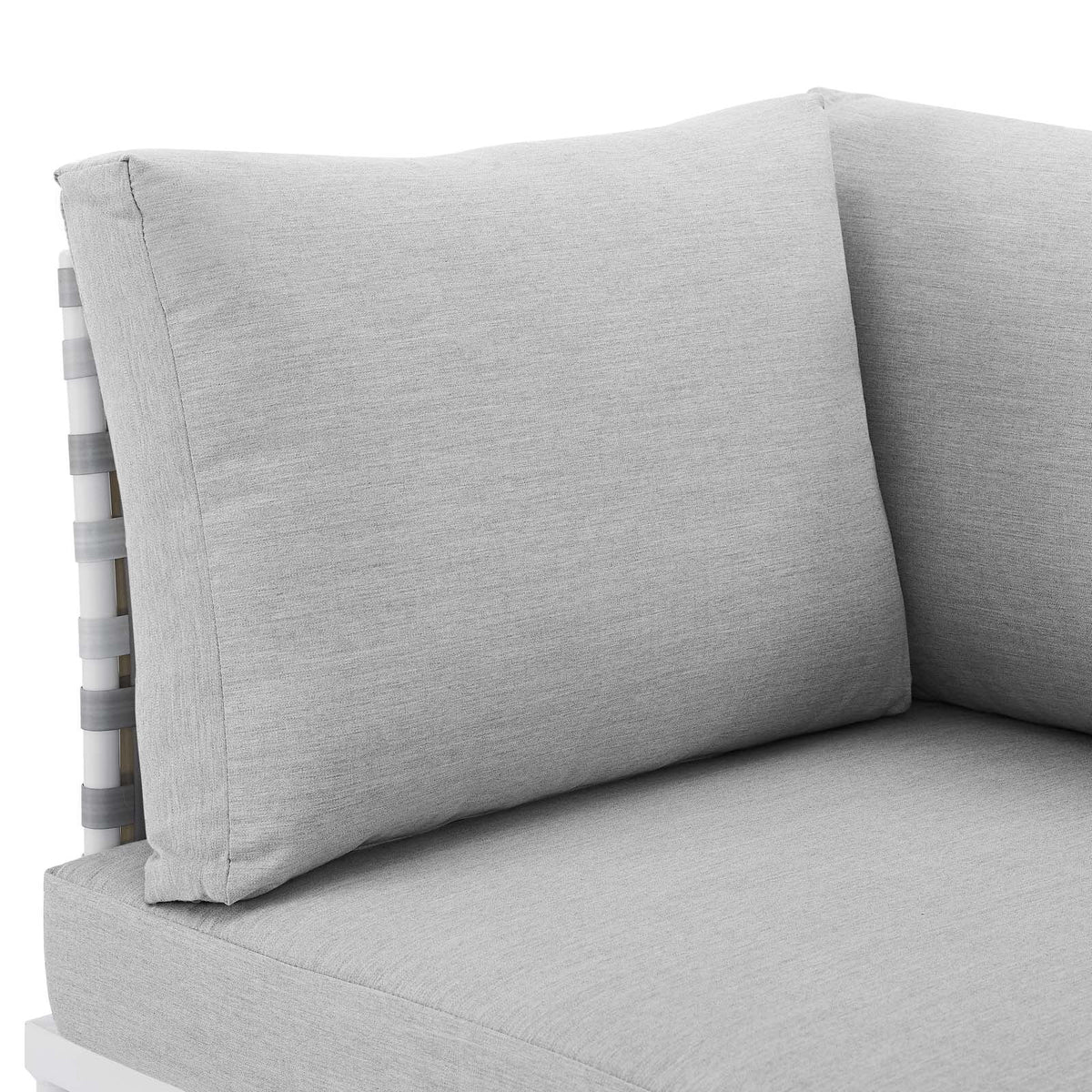 Grey Aluminum Outdoor Sofa P36554