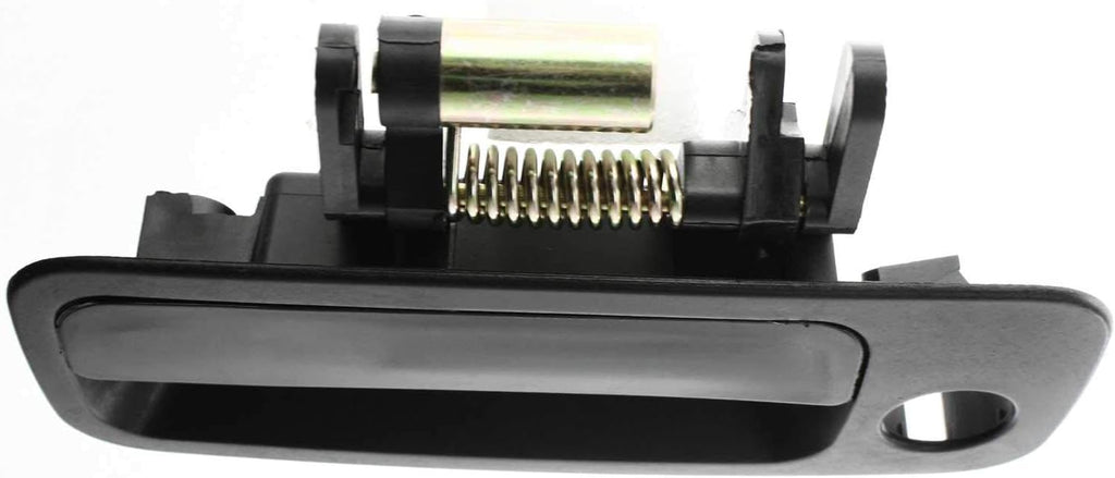 Front and Rear Exterior Door Handle Set of 4 Smooth Black L365698