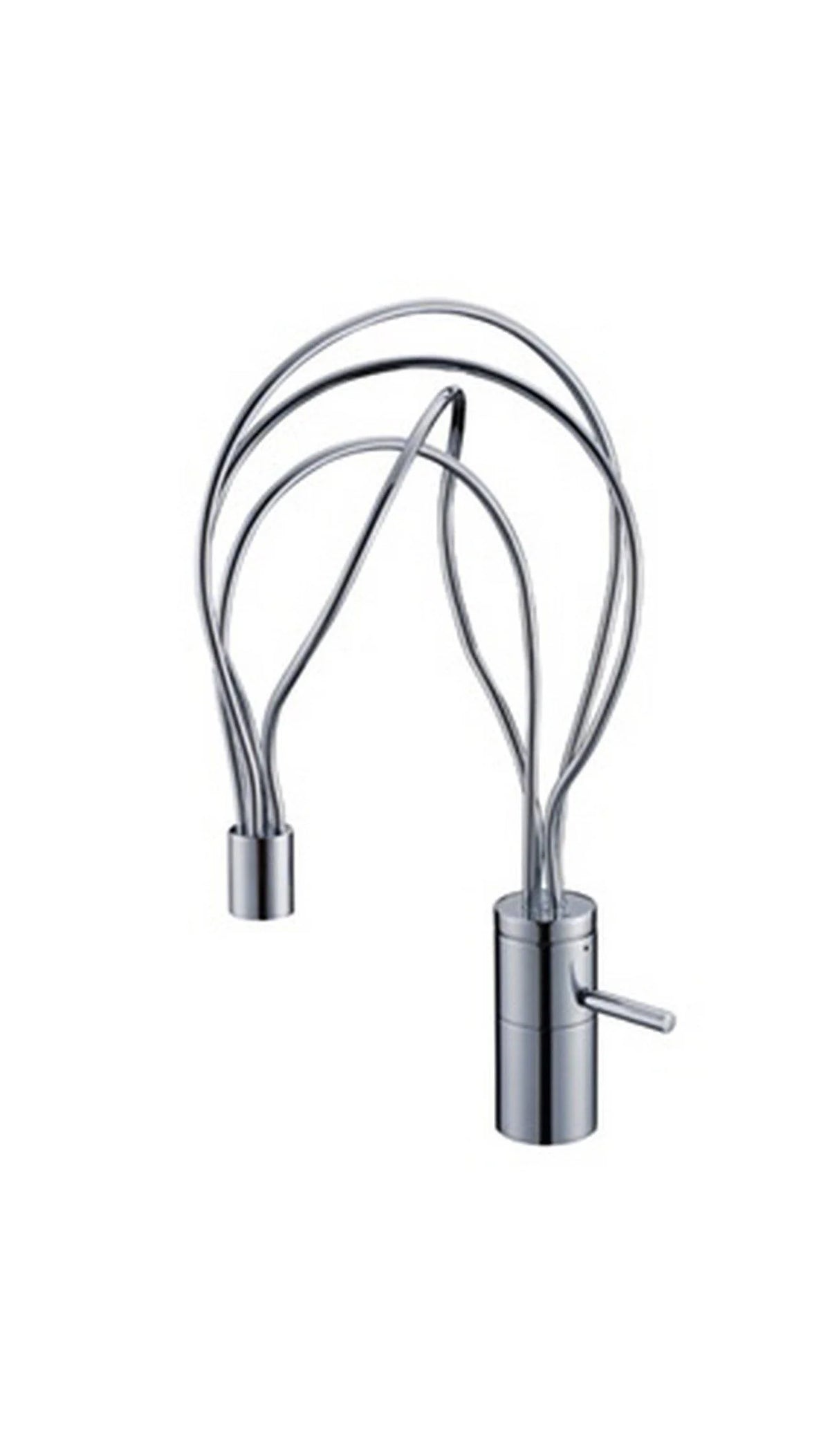 Chrome Single Lever Bathroom Vanity Faucet B5506