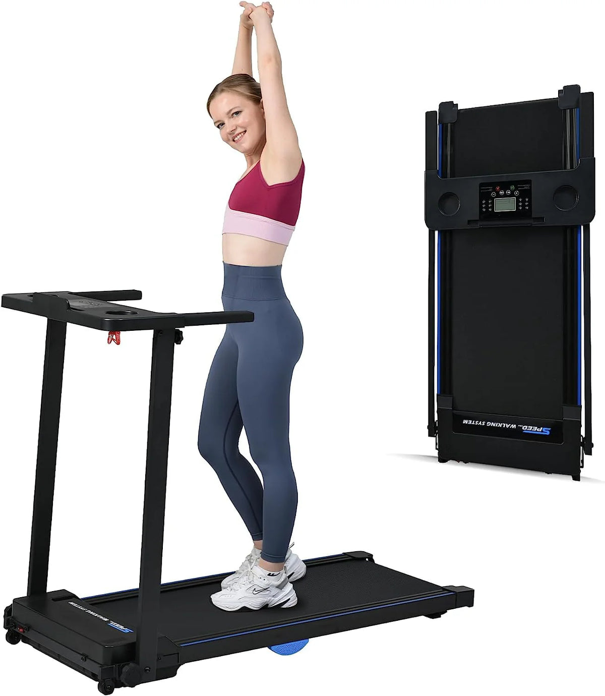 2 HP Folding Incline Exercise Treadmill I600640