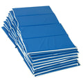Blue 4-Fold Foam Rest Mat 10 Pack M4365