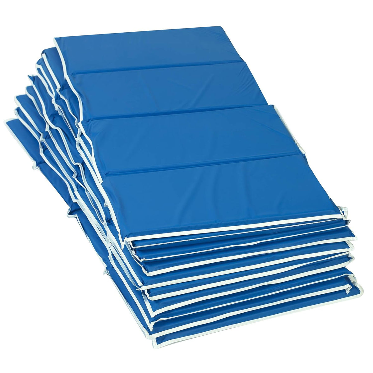 Blue 4-Fold Foam Rest Mat 10 Pack M4365