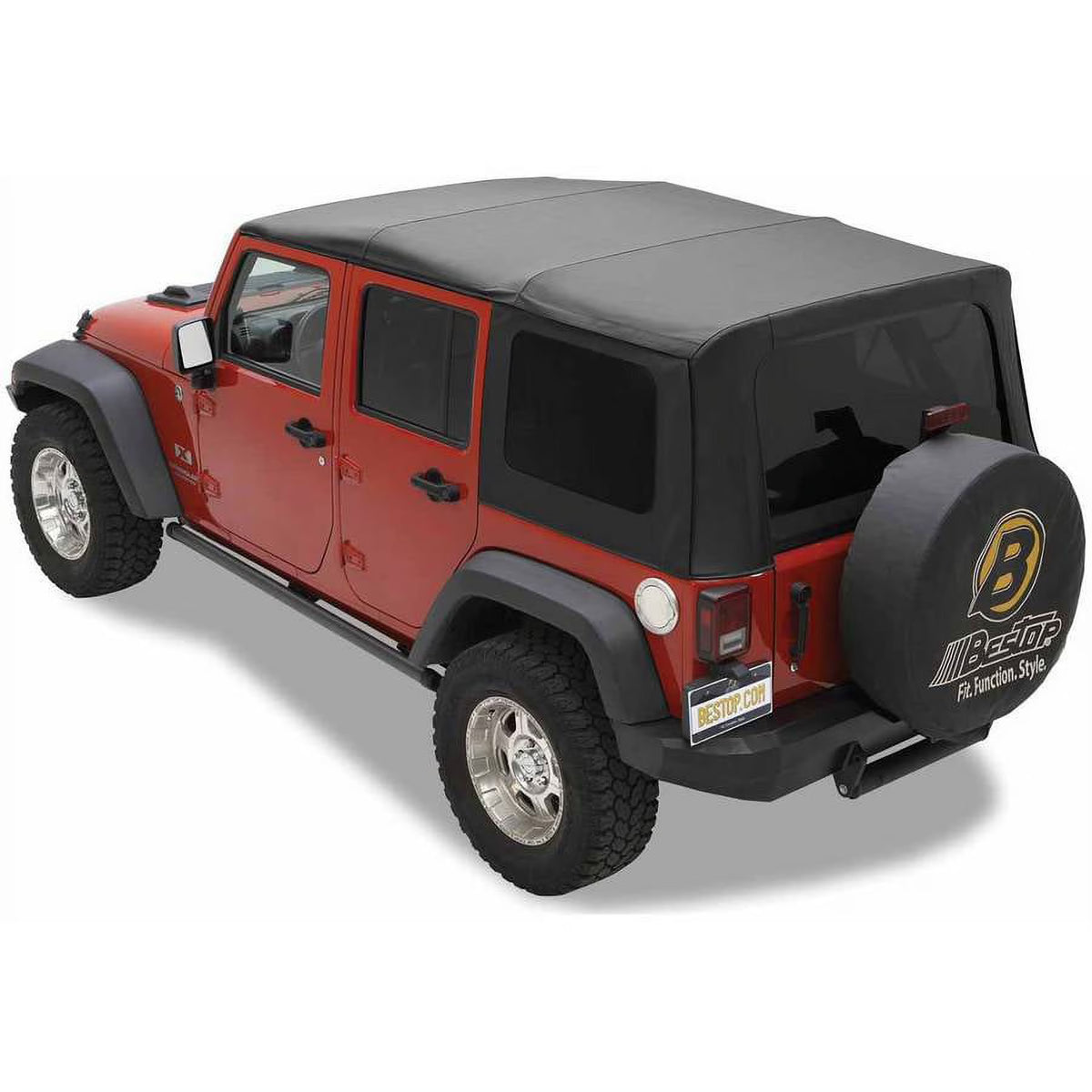 Black Diamond Jeep Wrangler Unlimited Sailcloth U463